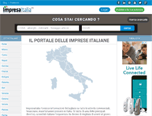 Tablet Screenshot of impresaitalia.info